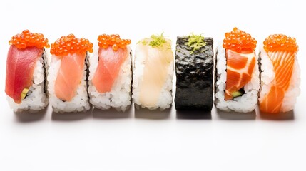close up of sashimi sushi set with chopsticks and soy