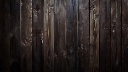 Obraz premium Rustic dark Weathered Wood black texture grain background