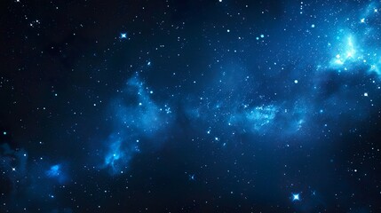 Obraz premium Night sky with stars and lights background