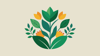 Fototapeta na wymiar botanical logos icon vector illustration