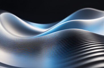 modern design featuring mesmerizing sound wave rhythm surface. movement of sound waves, creating a...