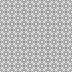 Black and white seamless abstract pattern. Background and backdrop. Grayscale ornamental design.