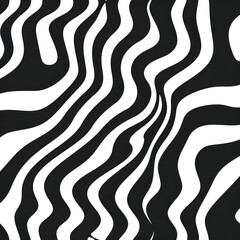 A zebra print pattern with black and white stripes