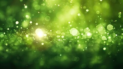 St Patricks Day background with shamrock clover leaves - Powered by Adobe