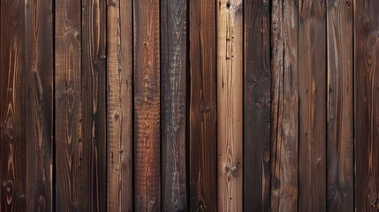 Old grunge dark textured wooden background , The surface of the old brown wood texture