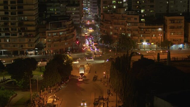 Dar es salaam, Tanzania, at night