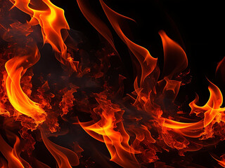 fire flames background