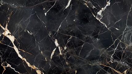 natural black Emperor marble texture with golden veins, black high gloss marble stone for interior...