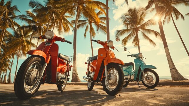 Coastal Cruisers: Pasola Trio Along Beach Boulevard