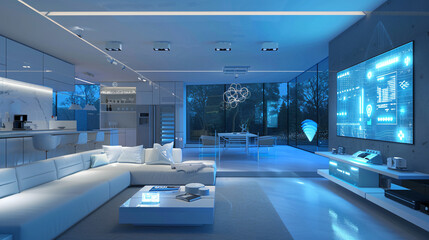 Smart Living: Step into the future with smart home design that seamlessly integrates technology with everyday living.
