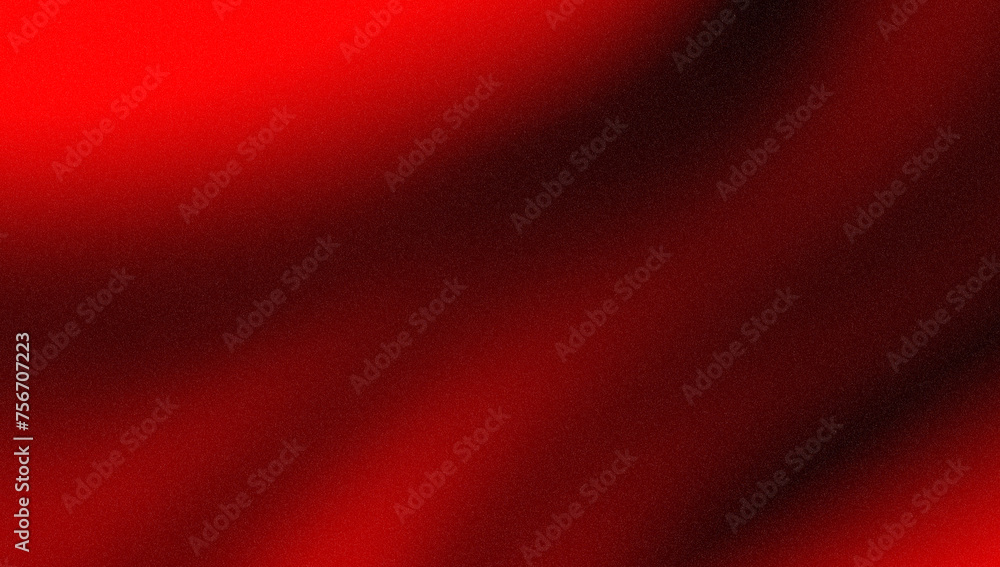 Poster abstract background red color flow grainy wave dark noise texture cover header wallpaper design