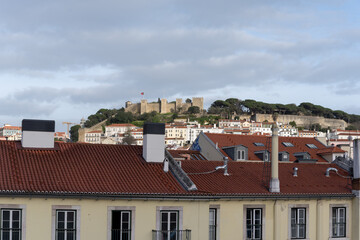 architectural view of lisbon portugal - 756713449