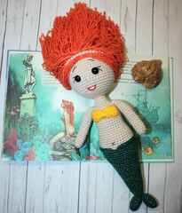 baby toy, knitting, handmade