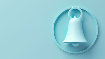 3d reminder smartphone calendar notification bell