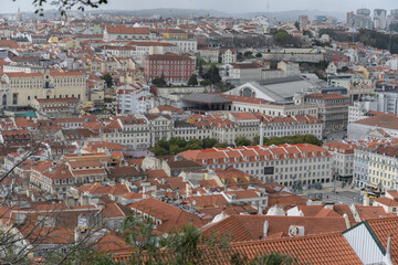 architectural view of lisbon portugal - 756720241