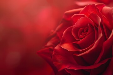A solid graident of red color and rose color background