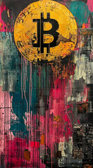 Art celebrating the global cryptocurrency culture and its enthusiasts