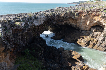 Hellmouth is a rift found on the coast on the outskirts
of the Portuguese city of Cascais - 756729009