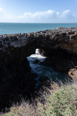 Hellmouth is a rift found on the coast on the outskirts
of the Portuguese city of Cascais - 756729427