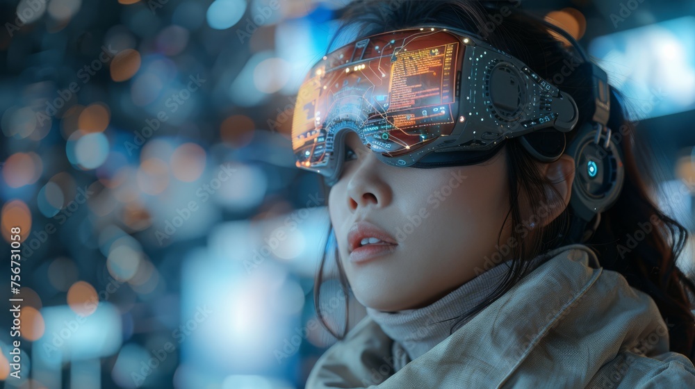 Poster ai-based language learning platform, offering immersive and interactive language acquisition.