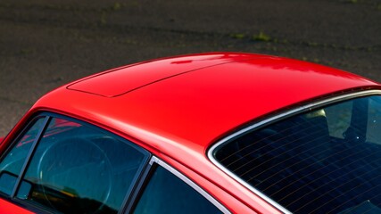 Car roof with a sunroof