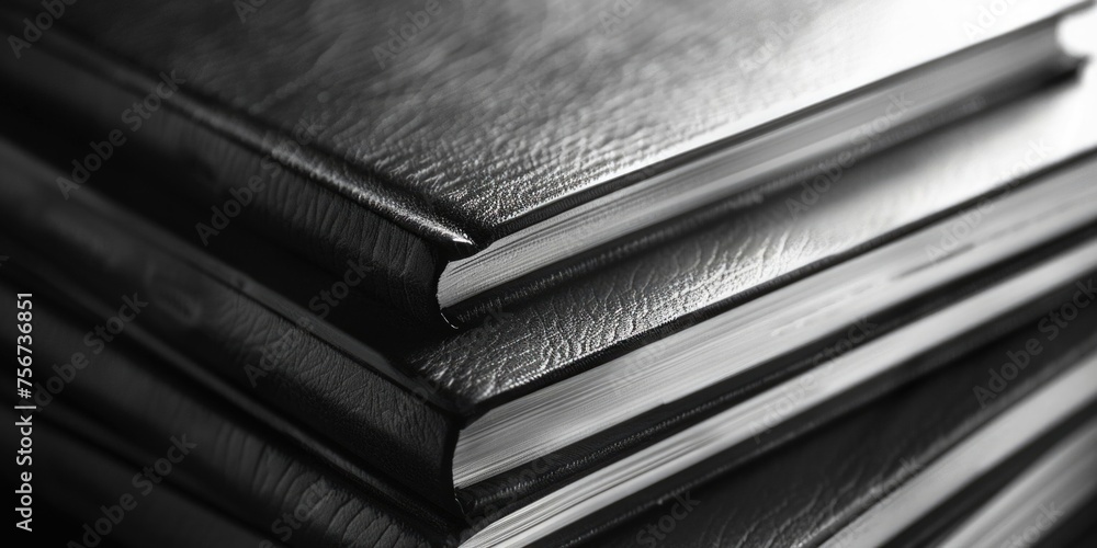 Poster a stack of books sitting on top of each other. suitable for educational and literary concepts