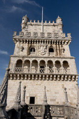 The Torre de Belem is one of the symbolic buildings of Lisbon - 756736844