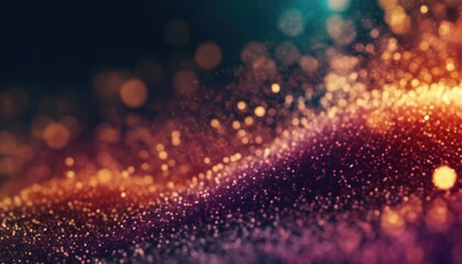 abstract particles dots background banner