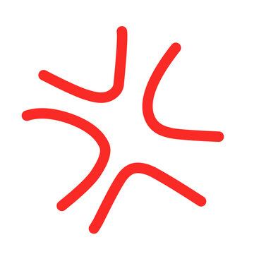 Angry Symbol Anime