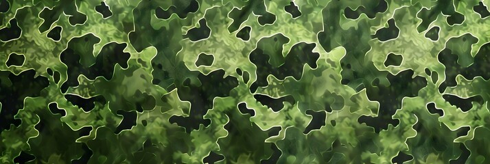 green camouflage pattern for army. camouflage military pattern - obrazy, fototapety, plakaty