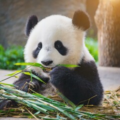 Obraz premium panda