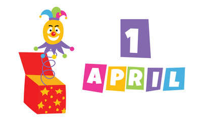 jack in the box toy, springing out of a box.