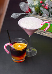 New Year's cocktails