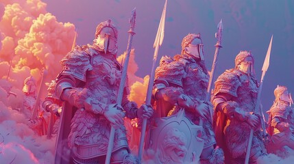 Matyrs stand defiant in the face of adversity their unwavering resolve inspiring all who fight alongside them.
