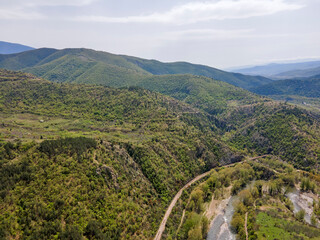 Struma River passing through the Kresna Gorge, Bulgaria - 756761861