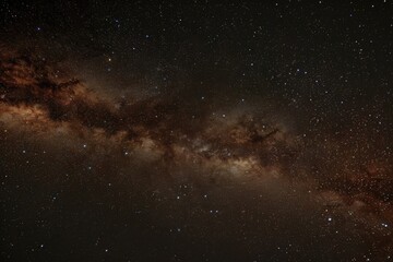 Fototapeta na wymiar Stunning image of the Milky Way shining brightly in the night sky. Perfect for astronomy enthusiasts