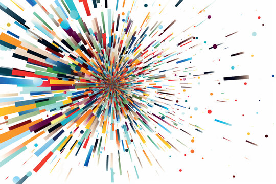 Gold confetti isolated on night background. Gold and silver confetti celebration - Powered by Adobe