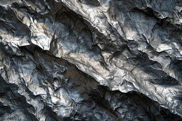 Crumpled iron texture