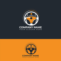 car showroom design logo with Auto Car Garage Concept Logo
