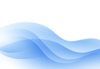 Abstract Blue background with wave