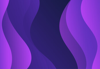 Abstract background with waves, Purple wave background