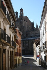 Calle y Catedral de Plasencia