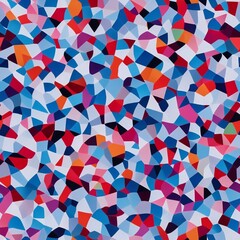 abstract Seamless Pattern design element geometric shape generative ai art