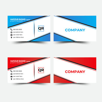 Elegant and Organic Business Card Layout