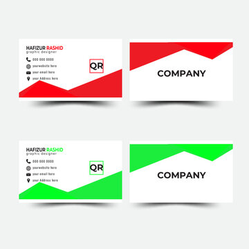 Elegant and Organic Business Card Layout