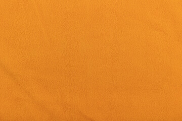 Texture of yellow fleece fabric