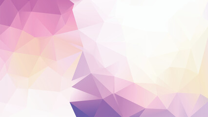 Pink Low poly abstract colorful background, trendy, geometric, cyber polygonal wallpaper