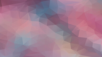 Pink Low poly abstract colorful background, trendy, geometric, cyber polygonal wallpaper