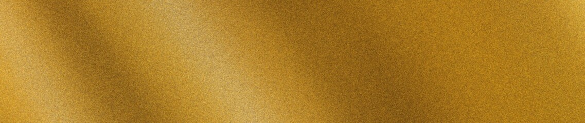 Banner panorámico con  fondo texturizado  de oro, dorado, amarillo, beige, marrón,  papel grunge,  abstracto para ilustración de  fondo de diseño, web, redes, textura textil seda, paño, 