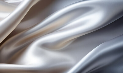 The sumptuous beauty of smooth silk, providing an elegant canvas suitable for wedding backgrounds.